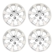 Kit 4 Calotas Aro 14 Prata para Fiat Strada Trekking 2014-2016 - Renove o Visual! - imagem 2