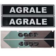 Decalque Trator Agrale 4300 Moderno: Renove o Visual do Seu Equipamento! - imagem 1