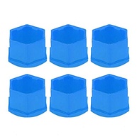 Proteja e Renove suas Rodas: Conjunto de Tampas Anti-roubo 21mm Azul PA66 - imagem 5