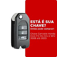 Capa Silicone Chave Honda: Proteja e Renove! - imagem 1