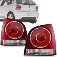 Par Lanterna Traseira Polo Hatch 2007-2014 Bicolor - Renove o Visual e a Segurança! - imagem 2