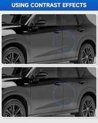 Tinta de Retoque Lincoln Ágata Preta - Reparo Profissional de Arranhões Automotivos - imagem 4