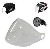 Viseira New Liberty 3 Cristal + Par Reparo Fixador Cristal - imagem 2