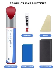 Barcelona Red Pearl(3R3) Kit de Reparo de Tinta de Retoque para Carros – Compatível com Toyota, Restaure seu Veículo com Facilidade - imagem 3