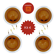 Reparo Driver D-250 8 Ohms: Kit 4x Force One - imagem 1