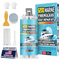 Kit de Reparo de Fibra de Vidro Marítima 5200 - Reparo Profissional para Barcos, Jet Ski e Iates - imagem 1