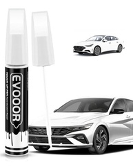 Tinta de Retoque Hyundai 2 em 1: Reparo Rápido para Lascas e Arranhões (Gelo/Quartzo Branco Pérola Tricoat - W8/WW8) - imagem 2