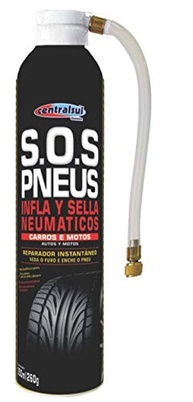 Centralsul Química Infla Pneus SOS 350ml: Reparo Rápido e Fácil para Emergências - imagem 2