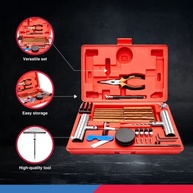 TOOLUXE Kit Universal 57 Peças: Reparo Rápido e Essencial para Pneus de Carros, Motos e Mais! - imagem 5