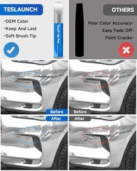 Tinta de Retoque QAB White Pearl Tricoat – Reparo Perfeito para Arranhões em Veículos Infiniti - imagem 3
