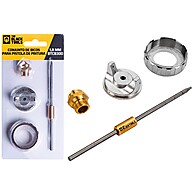 Reparo Pistola de Pintura 1.8mm: Kit Completo The Black Tools - imagem 1