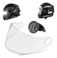 Viseira Cristal Pro Tork R8, New Liberty 4 Com Reparo - imagem 2