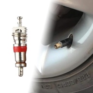 100x Núcleos de Válvula Universal em Aço Inoxidável - Reparo Essencial para Pneus de Carro, Moto e Bicicleta - imagem 4