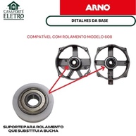 Kit Rolamento 608 + Bucha para Ventilador Arno - Reparo Fácil e Durabilidade - imagem 5