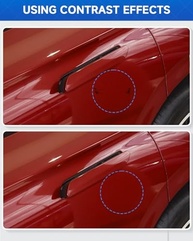 Tinta de Retoque para Carro Lincoln D4 - Cor Vermelha Exata para Reparos Profissionais - imagem 4