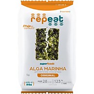 Snack Alga Marinha Repeat: 6x 5g Sabor Tradicional - imagem 1