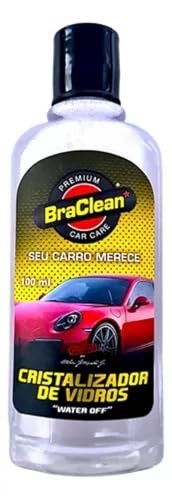 Cristalizador de Vidros Premium BraClean: Visibilidade Máxima e Repelência de Água para Seu Carro (100ml) - imagem 5