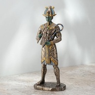 Estátua de Osiris em Bronze - Réplica Egípcia Detalhada para Decoração e Coleção - imagem 5