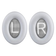 Renove seu Bose QC25/QC35: Almofadas de Reposição Cinza Claro (L+R) - Conforto e Qualidade! - imagem 1