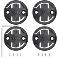 Kit 4 Adaptadores de Suporte para Ciclocomputador Wahoo - Base de Reposição Frontal - imagem 2