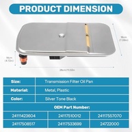 Filtro de Transmissão Automática + Junta Cárter para Cadillac, BMW, Pontiac | Peças de Reposição Premium - imagem 4