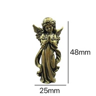 Estátua de Anjo Cupido em Latão - Decoração Elegante e Requintada (48 x 25 mm) - imagem 4