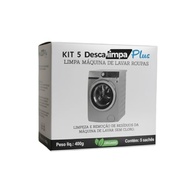 DESCALIMPAPLUS - Limpa Máquina de Lavar Natural | Elimina Odores, Resíduos e Calcário | Kit com 5 Sachês de 80g - imagem 2