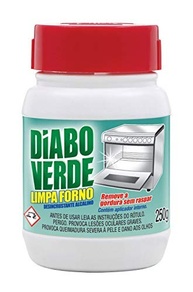 Limpa Forno DIABO VERDE Tradicional 250g - Potente Removedor de Gordura e Resíduos - imagem 2