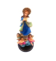 Imagem 15 Cm De Nossa Senhora Imaculada Conceição Resina - imagem 1