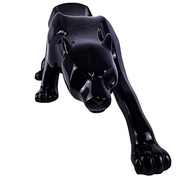 Escultura Geométrica da Pantera Negra em Resina Premium - Design Moderno e Elegante - imagem 5