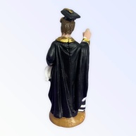 Santo Ivo em Resina 7cm - Imagem Católica de Fé e Proteção - imagem 4