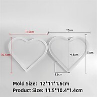 Moldes de Silicone para Velas e Resina - imagem 1