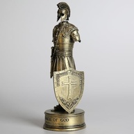Estátua de Armadura de Deus - 25,4 cm - Kit Montagem Criativa em Resina Pintada à Mão - imagem 3