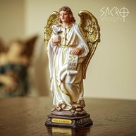 São Gabriel Arcanjo em Resina Importada 20cm - Imagem Sagrada para Decoração e Espiritualidade - imagem 3
