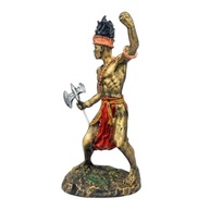 Estátua de Xangô Orixá - Imagem Sagrada em Resina 22cm para Altar e Decoração Espiritual - imagem 5