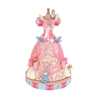 Enesco Disney Traditions Jim Shore Cinderela Rosa - Estatueta Musical em Resina Pintada à Mão - imagem 2