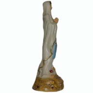 Imagem de Nossa Senhora de Lourdes em Resina - 15 cm | Decoração e Fé Católica - imagem 4