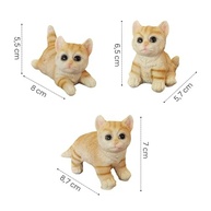 Kit 3 Mini Gatinhos em Resina - Decoração Encantadora para Casa e Escritório - imagem 3