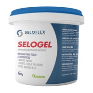 Resina Impermeabilizante Incolor Laje Telhado Piso Cimento Concreto Cerâmica Madeira Parede Selogel 900g Seloflex - imagem 1