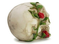 resina-na-a-decoracao-realista-tematica-cranio-com-caveira-boca-rosas-em-a