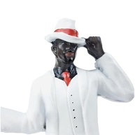 Zé Pilintra Bengala em Resina 26cm - Escultura Sagrada para Umbanda e Candomblé - imagem 3
