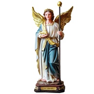 São Rafael Arcanjo em Resina Importada 20cm - Imagem Sagrada para Decoração e Fé - imagem 1