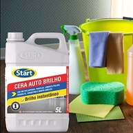 Cera Antiderrapante Start 5L - Resina Incolor para Pisos Seguros e Brilhantes - imagem 3