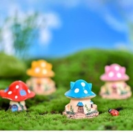 Conjunto de Estatuetas de Cogumelo em Miniatura para Terrário - Decoração DIY em Resina - imagem 5
