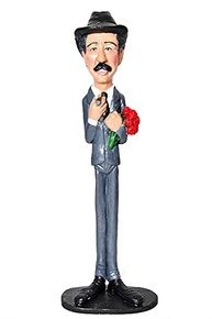 Estatueta Professor Girafales da Turma do Chaves - Resina Premium - imagem 1