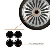 Jogo de Calotas Europa Premium Aro 13 + Selos Resinadas - March, Versa, Sentra, Kicks, Livina, Tiida - imagem 3