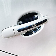 Protetor de Maçaneta Hyundai: Carbono Preto Resinado - imagem 2