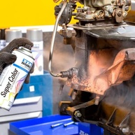 Kit 5 Tintas Spray Preto Brilhante Alta Temperatura - Aerossol 350ml | Resistência Profissional - imagem 3