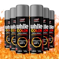 Kit 6 Tintas Spray Alta Temperatura Prata - Resistência até 600°C para Motores, Escapamentos, Fornos e Churrasqueiras - imagem 3
