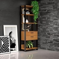 Estante Industrial 1 Torre 2 Gavetas Dalla Costa - Design Moderno e Resistência - imagem 3